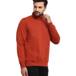 Club York Brown Regular Fit Full Sleeves Sweatshirt image 3