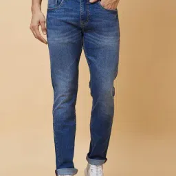 Being Human Dark Blue Slim Fit Jeans-picture-18