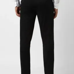 Van Heusen Black Slim Fit Trousers image 2