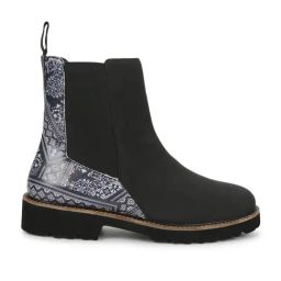 Yoho Women's Classic Black Chelsea Boots-picture-19