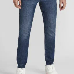 American Eagle Blue Regular Fit Jeans-picture-37