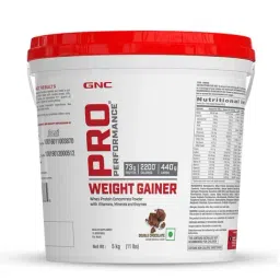 GNC Pro Performance Weight Gainer |73g Protein Double Chocolate Flavoured Post-Workout Powder - 5 kg-picture-15