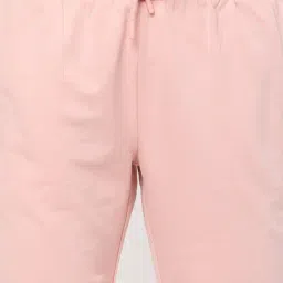 R&B Pink Cotton Mid Rise Joggers image 4
