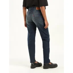 Levi's Dark Blue High Rise Relaxed Fit Jeans image 2