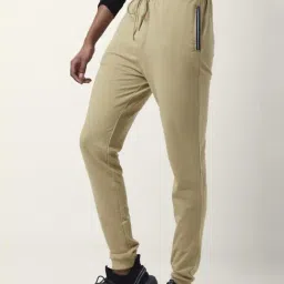 Ajile by Pantaloons Tan Slim Fit Joggers image 3