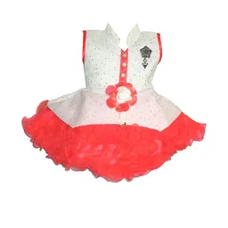dress collection Baby Girls Midi/Knee Length Party Dress (Red, Sleeveless)Nice Dress-picture-42