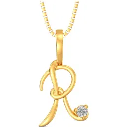 Joyalukkas R 18k Gold & Diamond Pendant with Chain-picture-26