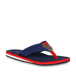 U.S. Polo Assn. Men's Weber Navy Flip Flops-image-0