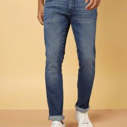 Wrangler Navy Slim Fit Jeans-picture-28