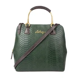 Hidesign Royale 02 Green Satchel-image-31