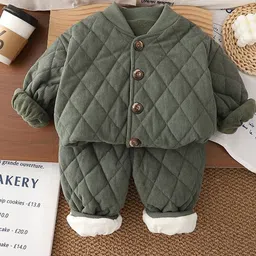 StyleCast x Revolte Boys Pure Cotton Coat with Trousers-picture-32
