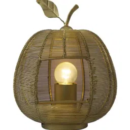 Homesake Golden Apple Contemporary Lamp (Bulb Included) - Set of 1 image 2