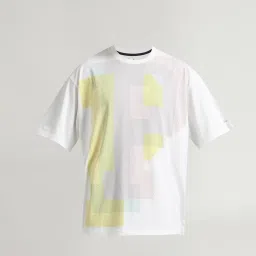 Pepe Jeans White Cotton Oversized Printed T-Shirt image 4