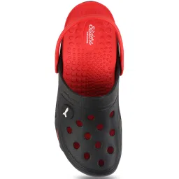 WELCOME Men M SPORTS CLOGS Black & Red Clogs image 4