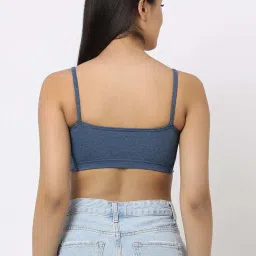 AROUSY Blue & Grey Cotton Beginner's Bras - Pack Of 2 image 4