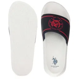 U.S. Polo Assn. Men's ZANE 4.0 Navy Slides image 4