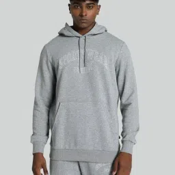 Puma Grey Regular Fit Printed Hooded Sweatshirt-picture-23