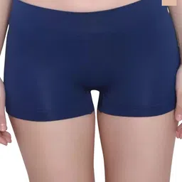 DHANDAI FASHION Pack Of 2 Mid-Rise Boys Shorts Briefs Boy Short Full P(Mo-2+CB-2)BluSkn-image-33