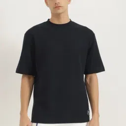 United Colors Of Benetton Black Loose Fit T-Shirt-picture-32