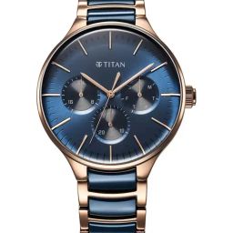 Titan 90148KD04 Ceramic Fusion 2.0 Multifunction Watch For Men-picture-23