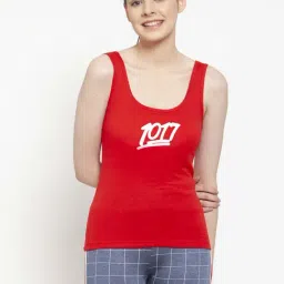 Friskers Red Graphic Print Camisole-picture-15