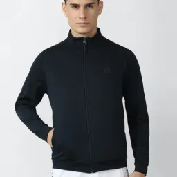 Van Heusen Flex Navy Regular Fit Jacket-picture-12