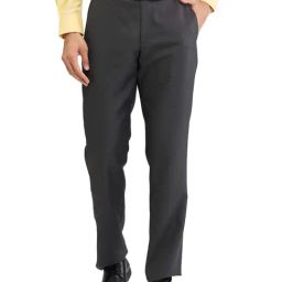 Park Avenue Green Regular Fit Trousers-picture-45