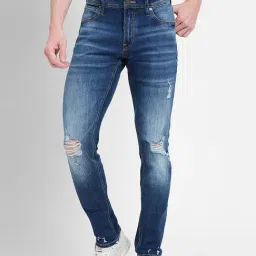 Jack & Jones Dark Blue Slim Fit Jeans-picture-39