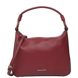 Marina Galanti Red Solid Medium Hobo Handbag-image-12