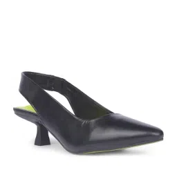 Bata Women's ANN Black Sling Back Sandals-picture-14