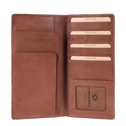 KOMPANERO Garrison Tan Printed Bi-Fold Wallet image 4