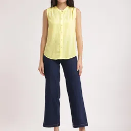 Fablestreet Yellow Relaxed Fit Top image 4