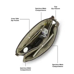 Lavie Luxe Coffee LX Mono Candy 2c Sling Handbag image 4