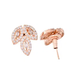 VOJ Gold Adjustable AD Stylish Mangalsutra & Earring Sets image 4