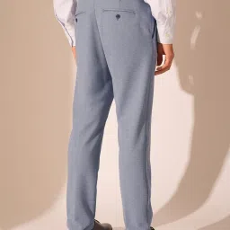 Selected Homme Light Blue Slim Fit Trousers image 4