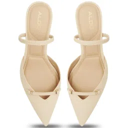Aldo Women's Beige Mule Shoes image 4