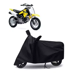 Auto Pearl Bike Cover for Suzuki DR-Z50 BS6 (Black)-picture-28