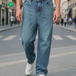Bewakoof Blue Straight Fit Jeans-picture-49