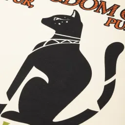 Dillinger White Cotton Loose Fit Printed T-Shirt image 4