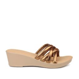Inc.5 Women's Antique Gold Casual Wedges-picture-11