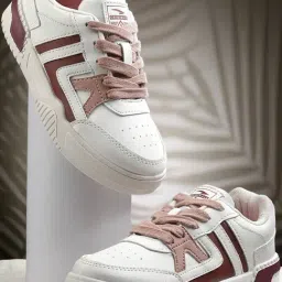 Asian Women's Pink Sneakers-image-61