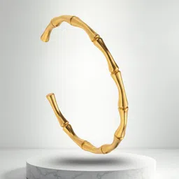 RKB Sales Women Cubic Zirconia Antique Gold-Plated Cuff Bracelet-picture-13