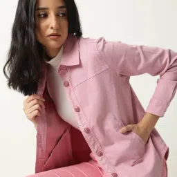 Rareism Pink Regular Fit Jacket-picture-21