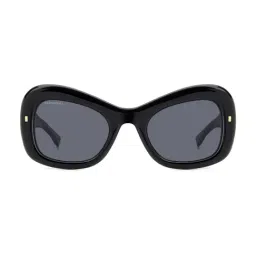 DSQUARED2 Grey UV Protection Butterfly Sunglasses for Men image 2