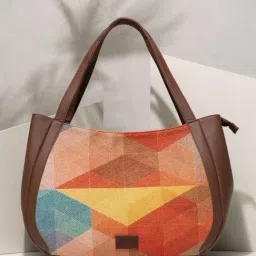 ZOUK Geooptics Multicolor Printed Luna Shoulder Bag-picture-0