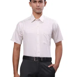 Raymond Yellow Cotton Contemporary Fit Printed Shirt-image-41