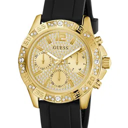 GUESS Majesty Women Embellished Dial & Straps Analogue Watch GW0772L5 image 5