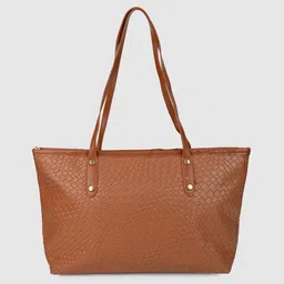 Styli Textured Structured Shoulder Bag image 3