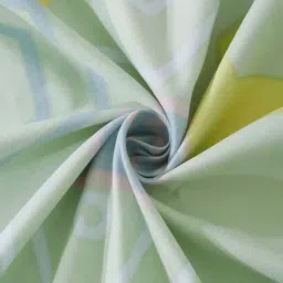 Klotthe Multicolor Cotton Blend 300 TC Double Bedsheet With 2 Pillow Covers image 4