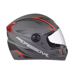 Studds PROFESSIONAL D2 DECOR Grey 570 mm Medium Full Face Helmet, GREY N2 image 4
